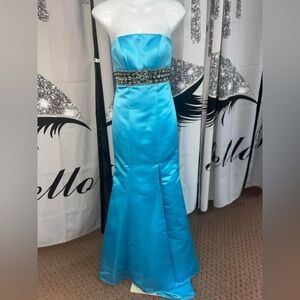 Long formal prom pageant maxi floor length dress